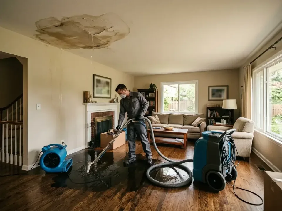 attic-pipe-burst-ceiling-drip-008 — frequently asked questions, Water Damage Restoration & Carpet Care in Wolverine Lake, MI